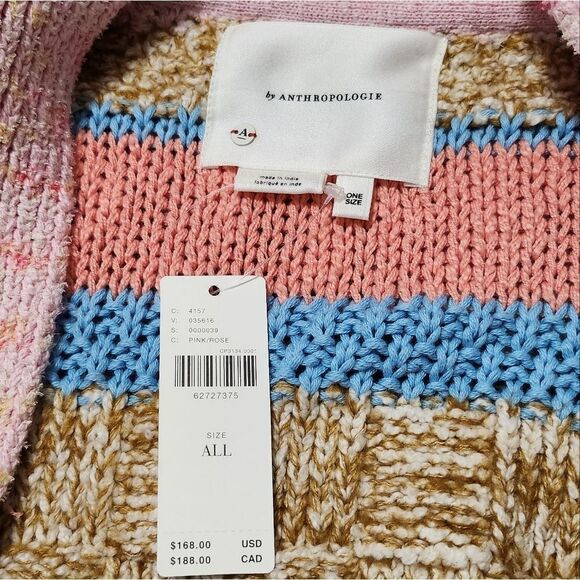 Anthropologie Textured Knit Long Cardigan - Picture 5 of 5